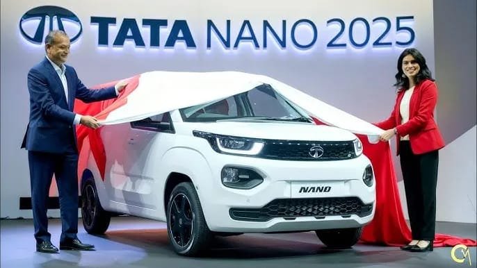 Tata Nano Mini 2025, Tata Nano Mini launch, Tata Nano 2025 model, Tata Nano new version, Cheapest car in India 2025, Tata Nano ₹1.75 lakh, Tata Nano with AC, Nano Mini mileage 38 KMPL, Tata Nano touchscreen, Budget family car India, Tata Nano features 2025