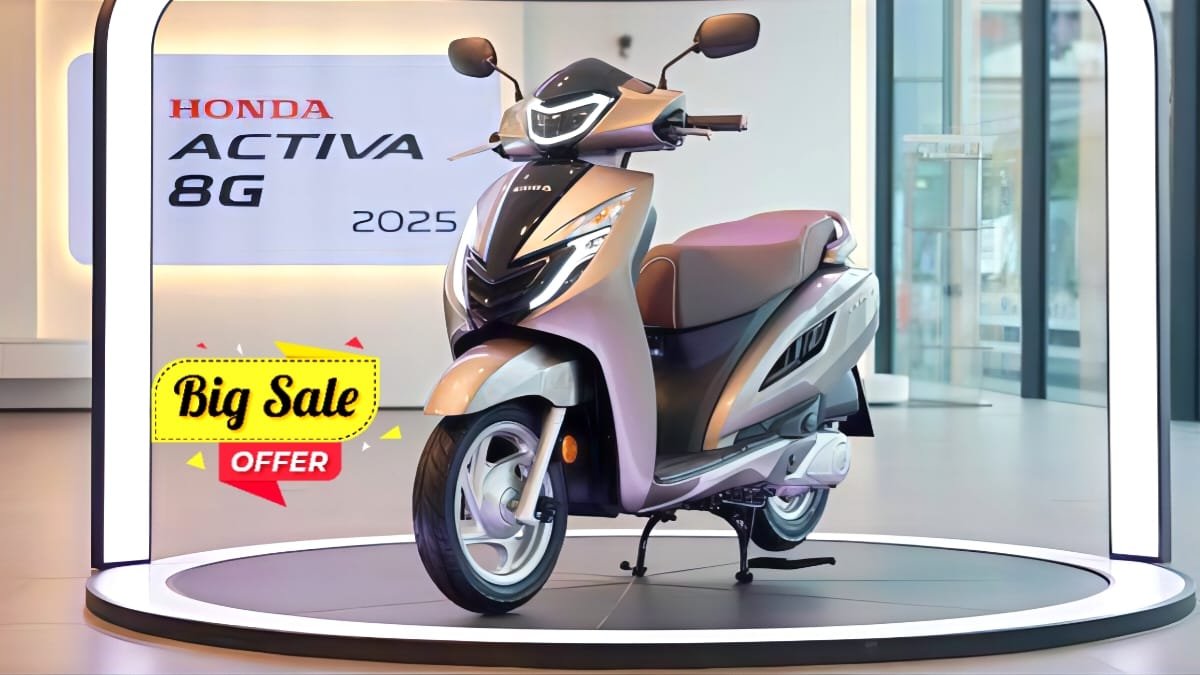 Honda Activa 8G 2025, Activa 92 KMPL Mileage, Honda Activa EMI Offer, Activa 2025 Price India, Best Scooter India, Honda Activa New Model, Activa Fuel Efficiency, Honda Activa Comfort Features, Affordable Scooter India, Honda Two Wheeler 2025