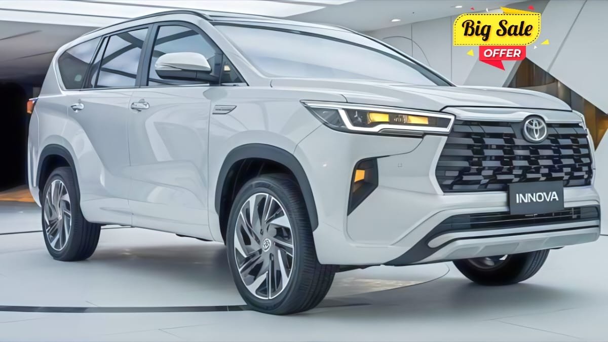 Toyota Innova Crysta 2025, MPV India, Family Car India, Toyota Innova Features, Powerful MPV, Spacious MPV India, Toyota Innova Price, Innovative Car Features, Comfortable Family Vehicle, Toyota Innova Review