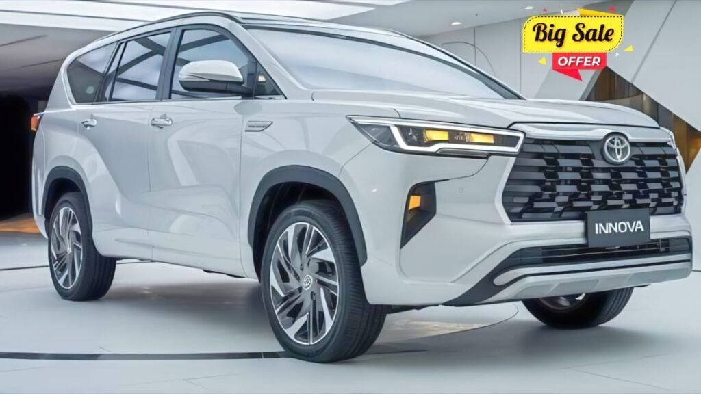 Toyota Innova Crysta 2025, MPV India, Family Car India, Toyota Innova Features, Powerful MPV, Spacious MPV India, Toyota Innova Price, Innovative Car Features, Comfortable Family Vehicle, Toyota Innova Review