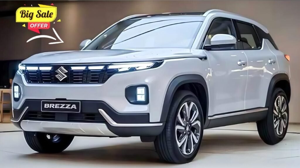 Maruti Brezza LXi S-CNG price, Brezza S-CNG mileage, Maruti Brezza 6 airbags, Brezza 5-seater, Brezza EMI plans, affordable compact SUV India, Maruti Suzuki Brezza 2025, Brezza CNG variant, best SUV India 2025